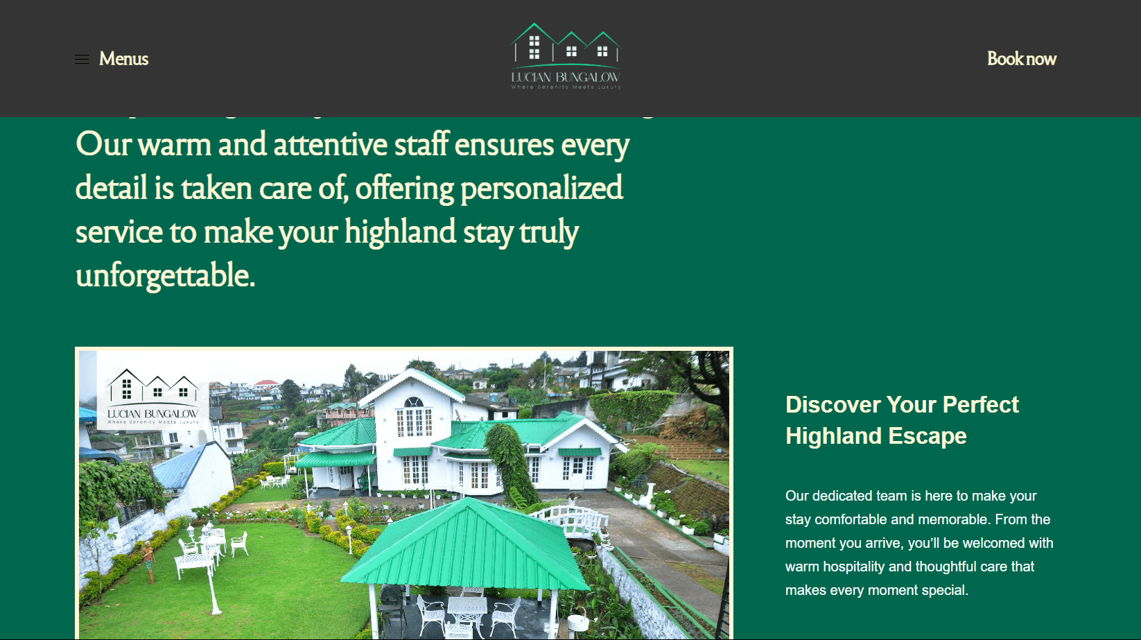 Lucian Bungalow – Nuwara Eliya